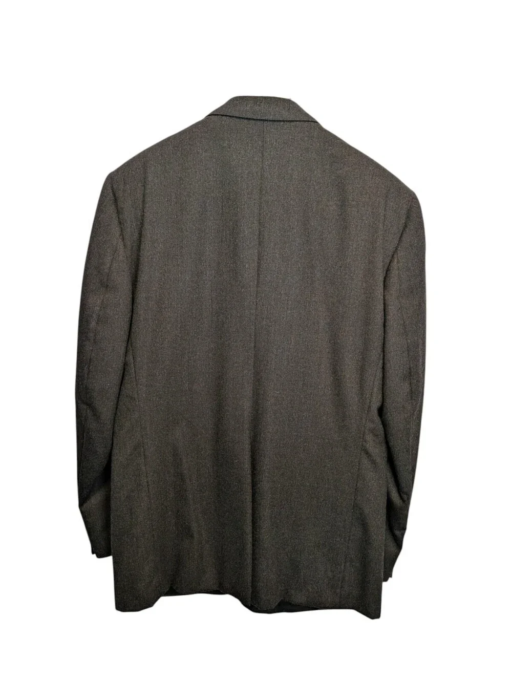 Vintage Burberrys Men's 42R 100% Wool 2 Piece Suit Charcoal Gray Tailored